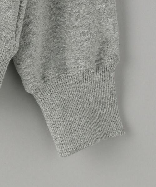 BEAUTY&YOUTH UNITED ARROWS（ビューティーアンドユースユナイテッドアローズ）の「BY コットン裏毛 ハーフスキッパー スウェット プルオーバー -ウォッシャブル-◆（スウェット・レディース・グレー/ネイビー/オフホワイト・FREE）」の20枚目の写真