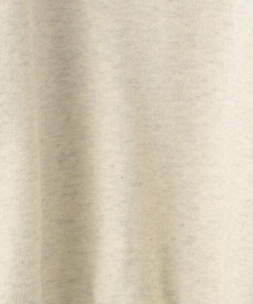 BEAUTY&YOUTH UNITED ARROWS（ビューティーアンドユースユナイテッドアローズ）の「BY コットン裏毛 ハーフスキッパー スウェット プルオーバー -ウォッシャブル-◆（スウェット・レディース・グレー/ネイビー/オフホワイト・FREE）」の15枚目の写真