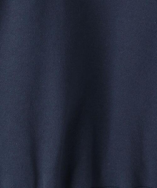 BEAUTY&YOUTH UNITED ARROWS（ビューティーアンドユースユナイテッドアローズ）の「BY コットン裏毛 ハーフスキッパー スウェット プルオーバー -ウォッシャブル-◆（スウェット・レディース・グレー/ネイビー/オフホワイト・FREE）」の17枚目の写真