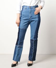 Wrangler | (WRANGLER)パッチワークデニムパンツ(デニムパンツ)