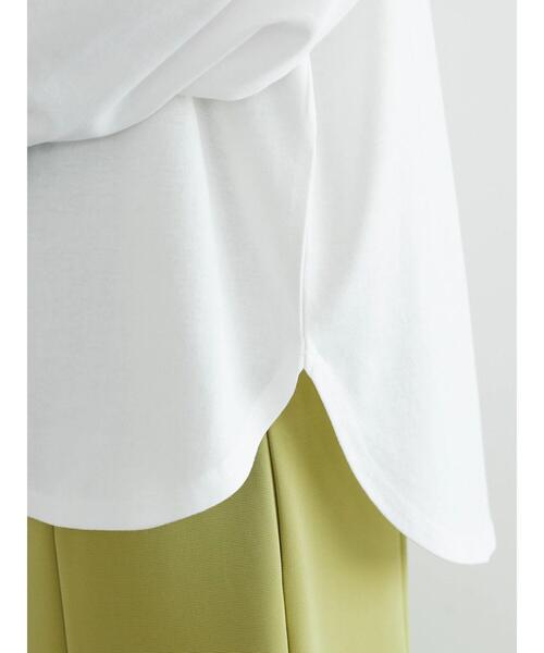 Green　Parks（グリーンパークス）の「・novem 9 リンガーロゴロンT（Tシャツ/カットソー・レディース・ネイビー/レッド/グリーン/グリーン系その他3・FREE）」の10枚目の写真