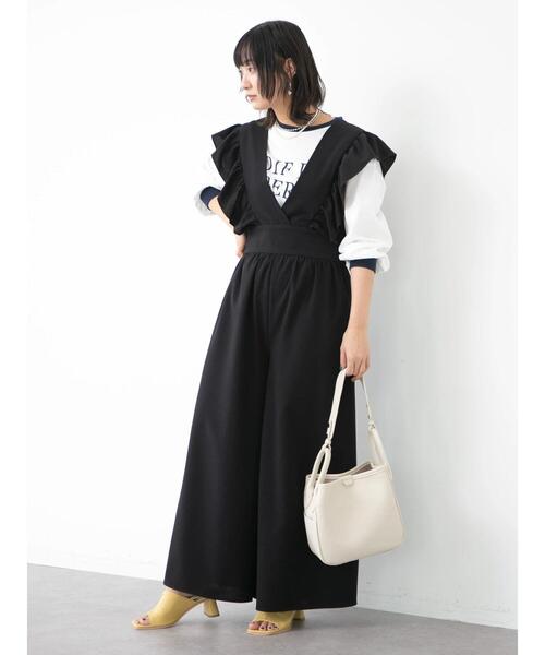 Green　Parks（グリーンパークス）の「・novem 9 リンガーロゴロンT（Tシャツ/カットソー・レディース・ネイビー/レッド/グリーン/グリーン系その他3・FREE）」の15枚目の写真