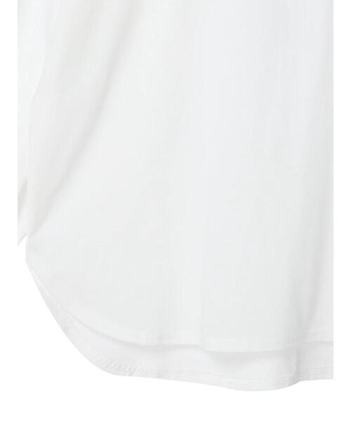 Green　Parks（グリーンパークス）の「・novem 9 リンガーロゴロンT（Tシャツ/カットソー・レディース・ネイビー/レッド/グリーン/グリーン系その他3・FREE）」の16枚目の写真