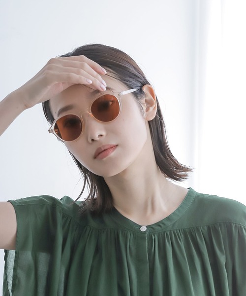 LAKOLE（ラコレ）の「クラウンパントサングラス / 272990（サングラス・レディース・ブラック/ブラウン/ライトブラウン/その他4/ブラウン系その他/カーキ/ホワイト・FREE）」の4枚目の写真