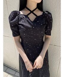EATME | maid land printカシュクールワンピース(ワンピース)