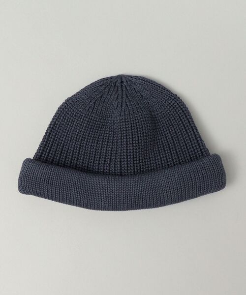 SHIPS（シップス）の「*SHIPS: シャロー ロール ワッチ キャップ（ニットキャップ/ビーニー・メンズ・ブラック/クリーム/ラベンダー/ブルー/グリーン・ONE SIZE）」の5枚目の写真