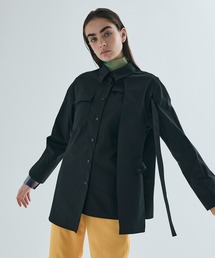 レイヤードポケットシャツ