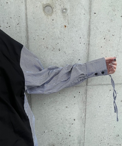 Ezick（エジック）の「アシンメトリーデザインシャツ（シャツ/ブラウス