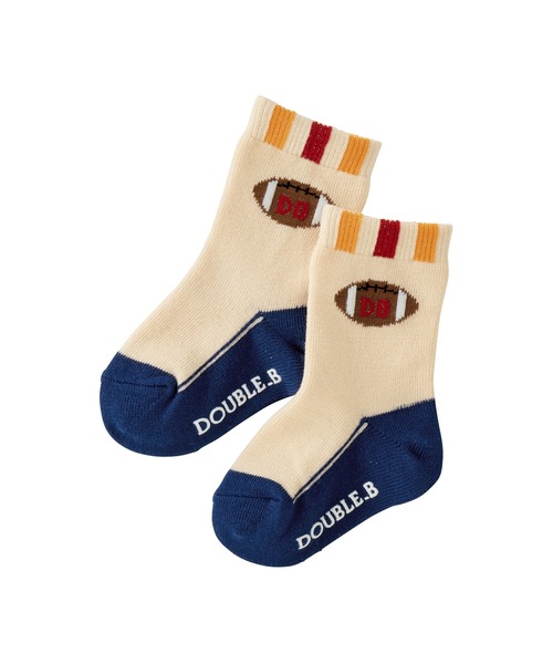 DOUBLE_B（ダブルビー）の「ソックスパック３足セット(11-21cm)（ソックス/靴下・キッズ・マルチ/ホワイト/ブルー・19-21cm/17-19cm/13-15cm/11-13cm/15-17cm）」の10枚目の写真