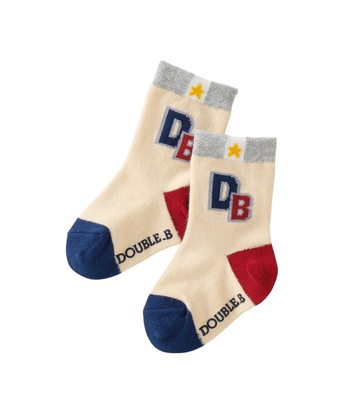 DOUBLE_B（ダブルビー）の「ソックスパック３足セット(11-21cm)（ソックス/靴下・キッズ・マルチ/ホワイト/ブルー・19-21cm/17-19cm/13-15cm/11-13cm/15-17cm）」の13枚目の写真