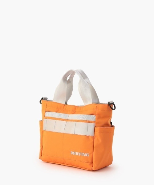 BRIEFING(ブリーフィング)の「【ブリーフィングゴルフ】CART TOTE CP CR/カートトート CP CR(トートバッグ・メンズ・オレンジ/アクア・FREE)」の4枚目の写真