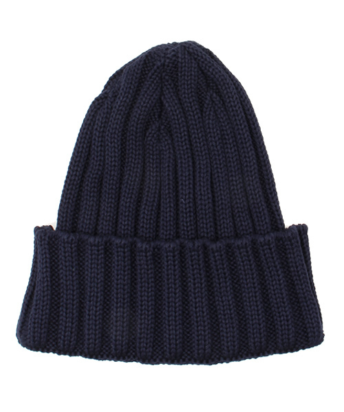 LEUCHTFEUER（ロイフトフォイヤー）の「LEUCHTFEUER / リブ ワッチキャップ 15SS（ニットキャップ/ビーニー・レディース・ナチュラル/グレー/ネイビー・ONE SIZE）」の5枚目の写真