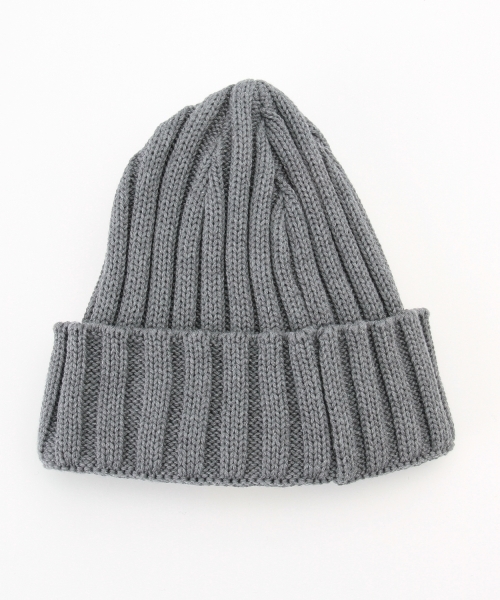 LEUCHTFEUER（ロイフトフォイヤー）の「LEUCHTFEUER / リブ ワッチキャップ 15SS（ニットキャップ/ビーニー・レディース・ナチュラル/グレー/ネイビー・ONE SIZE）」の22枚目の写真