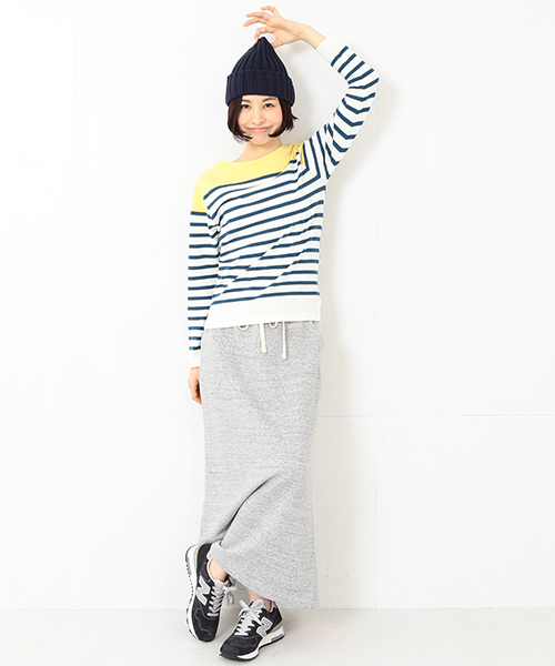 LEUCHTFEUER（ロイフトフォイヤー）の「LEUCHTFEUER / リブ ワッチキャップ 15SS（ニットキャップ/ビーニー・レディース・ナチュラル/グレー/ネイビー・ONE SIZE）」の13枚目の写真