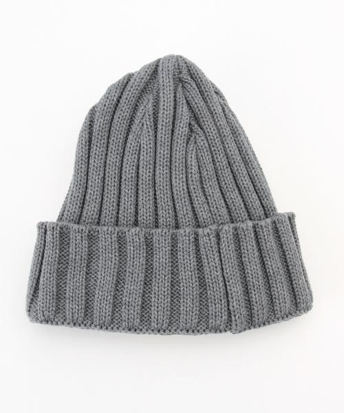LEUCHTFEUER（ロイフトフォイヤー）の「LEUCHTFEUER / リブ ワッチキャップ 15SS（ニットキャップ/ビーニー・レディース・ナチュラル/グレー/ネイビー・ONE SIZE）」の17枚目の写真