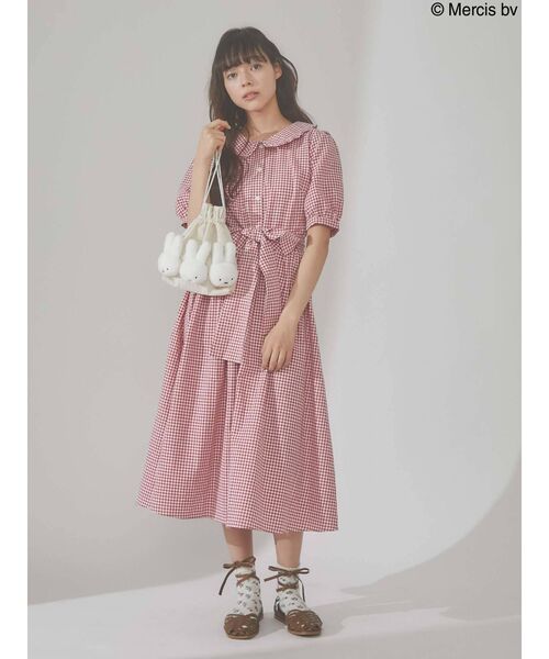 merry jenny（メリージェニー）の「miffyならんだポシェット（ハンドバッグ・レディース・アイボリー/ブラック・FREE）」の10枚目の写真