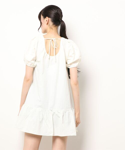 ALAND（エーランド）の「3.3Field Trip／スクエアネックワンピース　2297711（ワンピース・レディース・ブラック/アイボリー・FREE）」の9枚目の写真