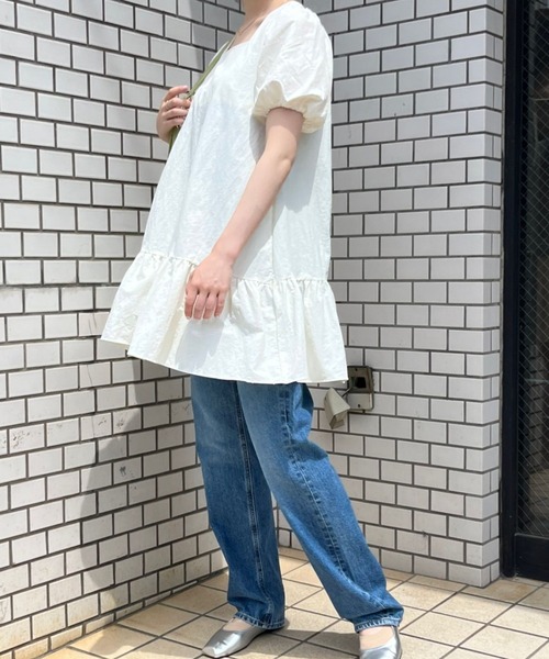 ALAND（エーランド）の「3.3Field Trip／スクエアネックワンピース　2297711（ワンピース・レディース・ブラック/アイボリー・FREE）」の22枚目の写真