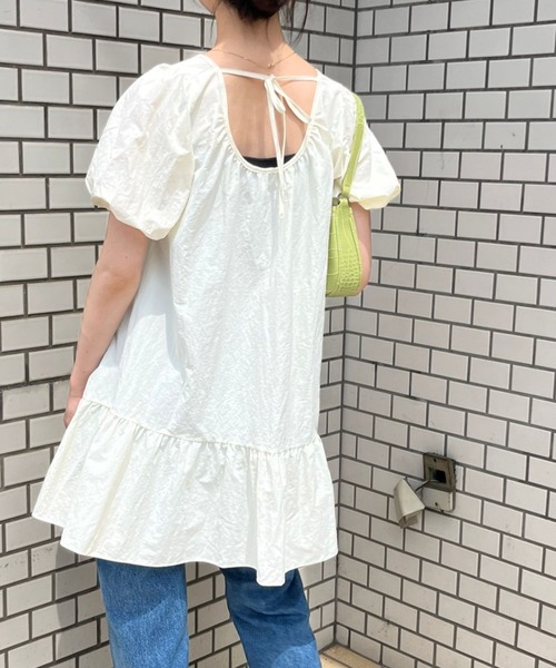 ALAND（エーランド）の「3.3Field Trip／スクエアネックワンピース　2297711（ワンピース・レディース・ブラック/アイボリー・FREE）」の16枚目の写真