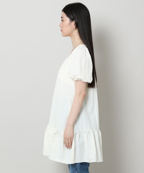 ALAND（エーランド）の「3.3Field Trip／スクエアネックワンピース　2297711（ワンピース・レディース・ブラック/アイボリー・FREE）」の20枚目の写真