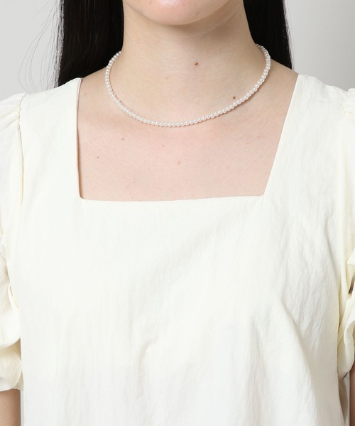 ALAND（エーランド）の「3.3Field Trip／スクエアネックワンピース　2297711（ワンピース・レディース・ブラック/アイボリー・FREE）」の18枚目の写真