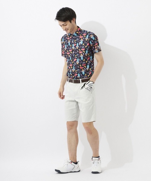 FILA GOLF（フィラゴルフ ）の「【FILA GOLF:フィラゴルフ】メンズ 半袖シャツ UVカット 吸汗速乾（シャツ/ブラウス・メンズ・ホワイト/ネイビー/ブルー/オレンジ・MEDIUM/LARGE/X-LARGE）」の13枚目の写真