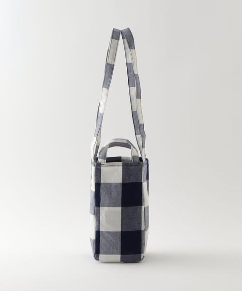 Steven Alan(スティーブンアラン)の「<AMIACALVA>CHECK BAG SMALL/ショルダーバッグ(ショルダーバッグ・レディース・ネイビー・FREE)」の3枚目の写真
