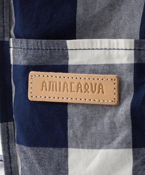 Steven Alan(スティーブンアラン)の「<AMIACALVA>CHECK BAG SMALL/ショルダーバッグ(ショルダーバッグ・レディース・ネイビー・FREE)」の5枚目の写真