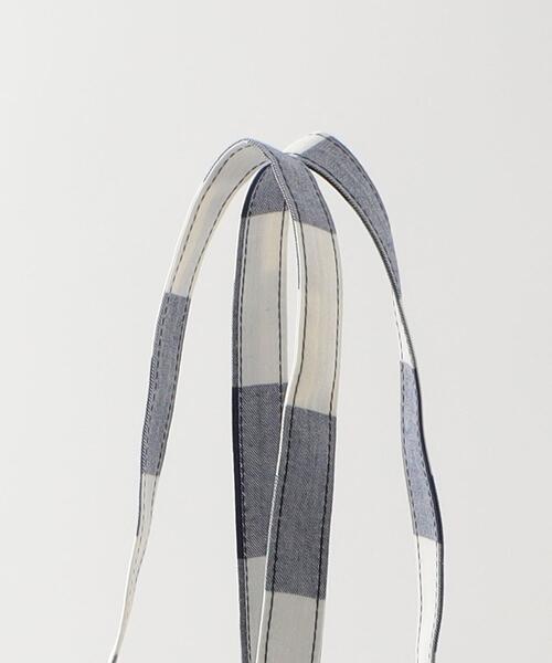 Steven Alan(スティーブンアラン)の「<AMIACALVA>CHECK BAG SMALL/ショルダーバッグ(ショルダーバッグ・レディース・ネイビー・FREE)」の6枚目の写真