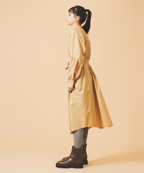 MILKFED.（ミルクフェド）の「WESTERN SHIRT DRESS（ワンピース・レディース・ブラック/ベージュ/ネイビー・ONE SIZE）」の17枚目の写真