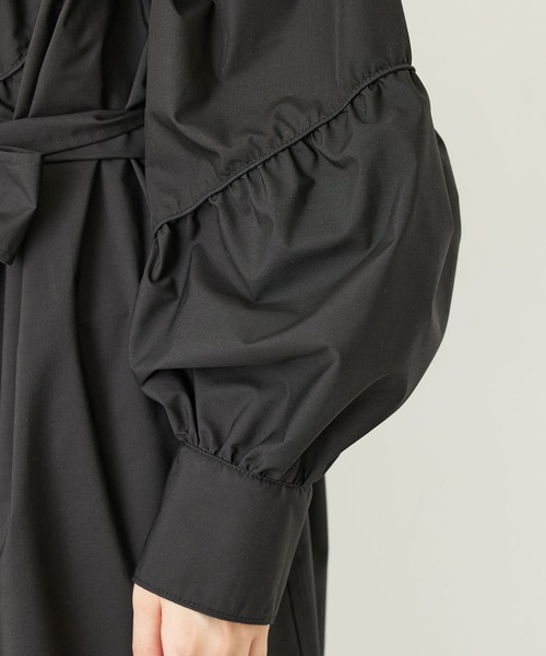 MILKFED.（ミルクフェド）の「WESTERN SHIRT DRESS（ワンピース・レディース・ブラック/ベージュ/ネイビー・ONE SIZE）」の18枚目の写真