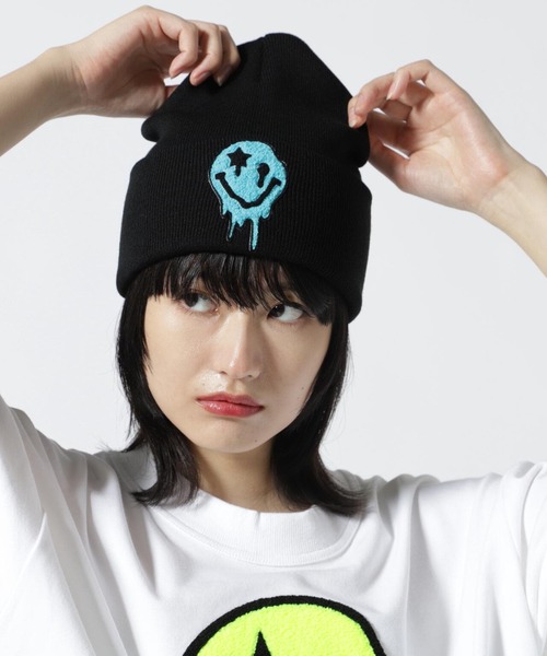 maxsix（マックスシックス）の「maxsix(マックスシックス）MX1281/別注ニットキャップ（ニットキャップ/ビーニー・メンズ・ブラック/オレンジ/グレー/イエロー・F）」の6枚目の写真