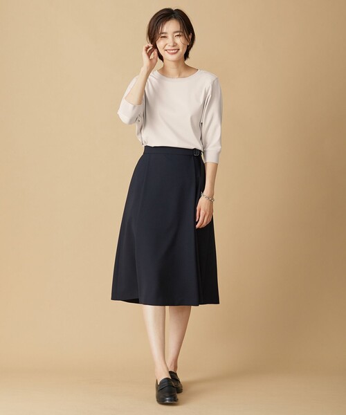 J.PRESS(ジェイプレス)の「【洗える】 RELAXION ツイル スカート(スカート・レディース・ネイビー系/グレー系・11/9/7)」の7枚目の写真