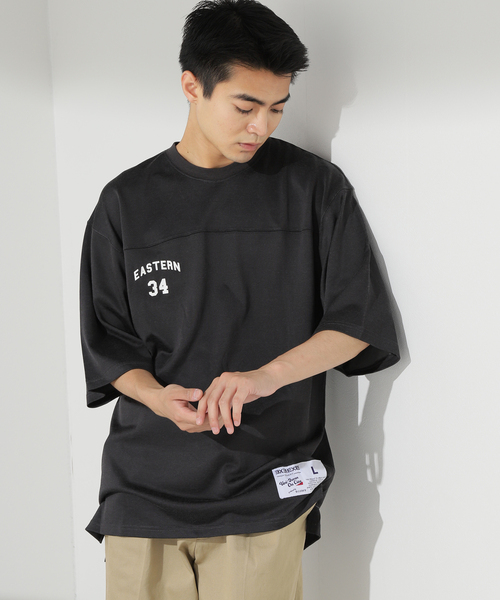 B.C STOCK(ベーセーストック)の「【3x3.EXE】 RETRO SPORTS WEAR(Tシャツ/カットソー・メンズ・ホワイト/ブラック・SMALL/MEDIUM/LARGE/X-LARGE)」の2枚目の写真