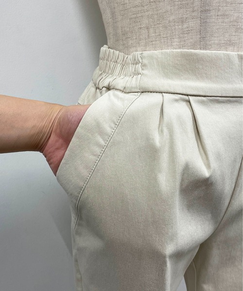 PICCIN（ピッチン）の「ストレッチパンツ（その他パンツ・レディース・ブラック/ベージュ/ブルー/アイボリー・S/M）」の5枚目の写真