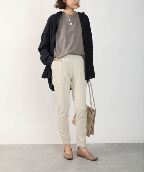 PICCIN（ピッチン）の「ストレッチパンツ（その他パンツ・レディース・ブラック/ベージュ/ブルー/アイボリー・S/M）」の14枚目の写真