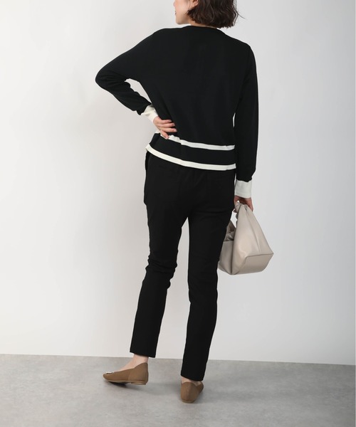 PICCIN（ピッチン）の「ストレッチパンツ（その他パンツ・レディース・ブラック/ベージュ/ブルー/アイボリー・S/M）」の8枚目の写真