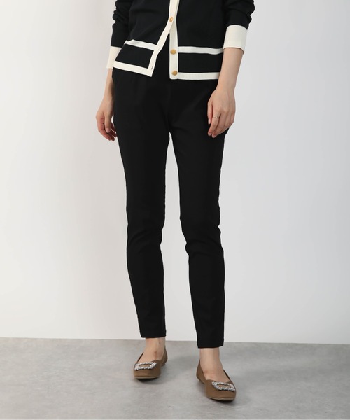 PICCIN（ピッチン）の「ストレッチパンツ（その他パンツ・レディース・ブラック/ベージュ/ブルー/アイボリー・S/M）」の7枚目の写真