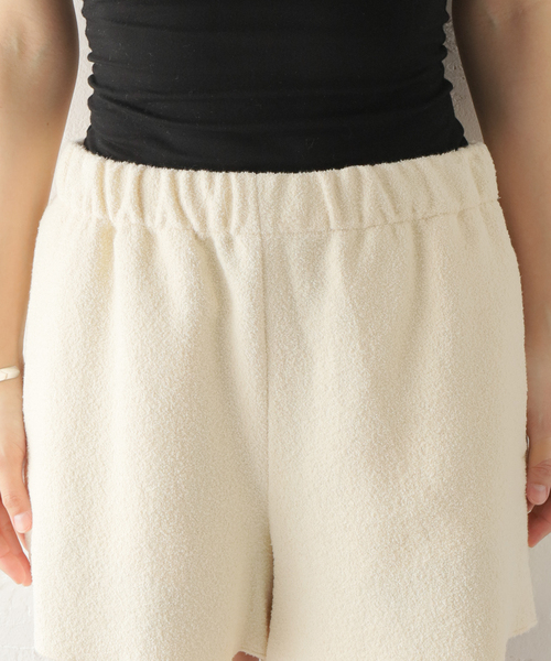 TELA（テラ）の「【TELA/テラ】パイルHSHORTS：ショートパンツ（その他パンツ・レディース・アイボリー・SMALL）」の8枚目の写真