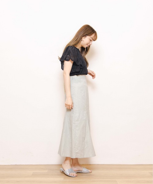 flower(フラワー)の「バタフライティーズ(Tシャツ/カットソー・レディース・ホワイト/ブラック・FREE)」の5枚目の写真