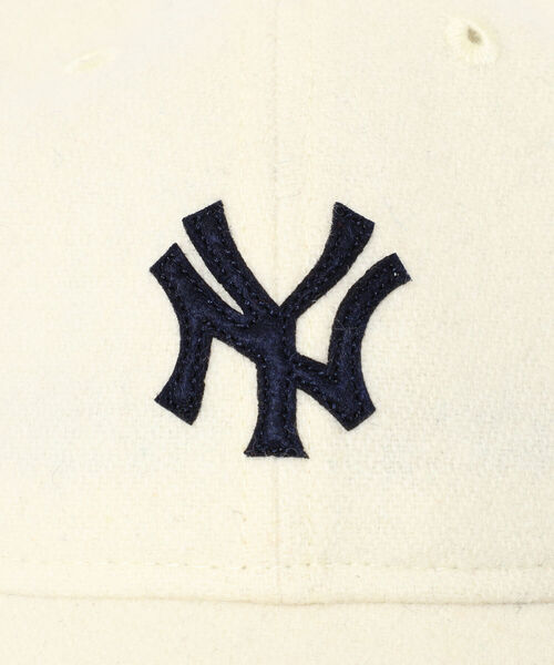 BEAMS BOY(ビームスボーイ)の「NEW ERA × BEAMS BOY / 別注 メルトン ニューヨークヤンキース キャップ 22FW(キャップ・レディース・ブルー/ネイビー/アイボリー/グリーン・FREE)」の9枚目の写真