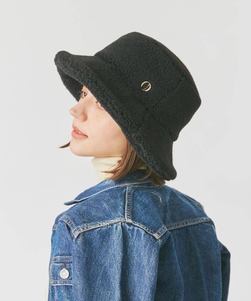 Chapeau d' O（シャポードオー）の「Chapeau d' O Color Boa Bucket