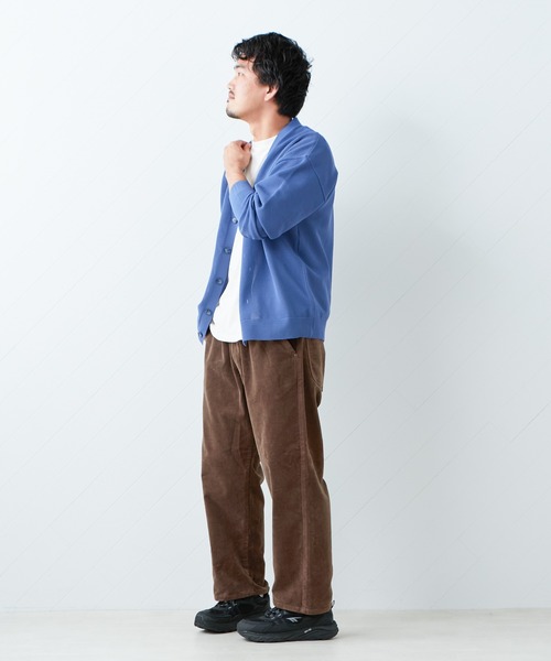 Lee（リー）の「【LEE/リー】【ワンサイズでXS~XXLまでカバーする】コーデュロイテーパードパンツ FLeeasy（その他パンツ・メンズ・ブラウン/グリーン・ONE SIZE）」の17枚目の写真