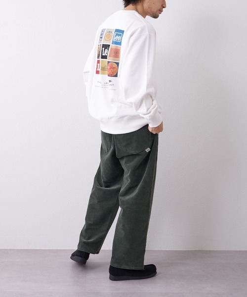 Lee（リー）の「【LEE/リー】【ワンサイズでXS~XXLまでカバーする】コーデュロイテーパードパンツ FLeeasy（その他パンツ・メンズ・ブラウン/グリーン・ONE SIZE）」の21枚目の写真