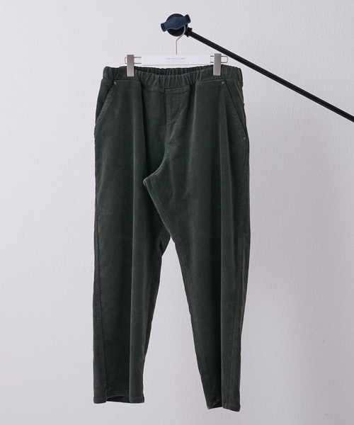 Lee（リー）の「【LEE/リー】【ワンサイズでXS~XXLまでカバーする】コーデュロイテーパードパンツ FLeeasy（その他パンツ・メンズ・ブラウン/グリーン・ONE SIZE）」の12枚目の写真