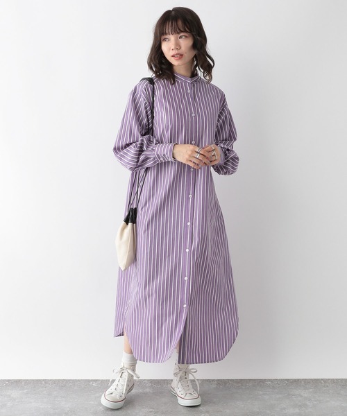 セール ストライプシャツワンピース ワンピース Rageblue レイジブルー のファッション通販 Zozotown
