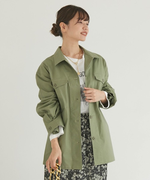 Doux archives（ドゥアルシーヴ）の「リップストップサファリシャツ