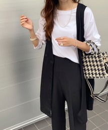 AMERICAN HOLIC | Wボタンジレベスト(ベスト)