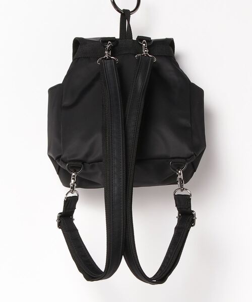 603(ロクマルサン)の「603 スーパーミニ2wayボディバッグ(バックパック/リュック・レディース・ブラック/ホワイト・FREE)」の3枚目の写真