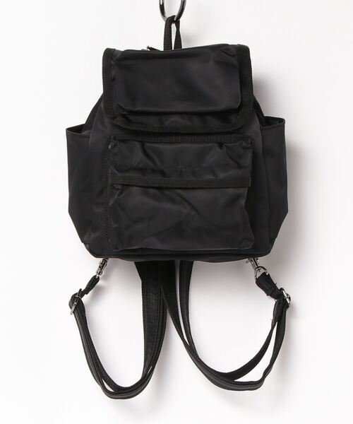 603(ロクマルサン)の「603 スーパーミニ2wayボディバッグ(バックパック/リュック・レディース・ブラック/ホワイト・FREE)」の9枚目の写真